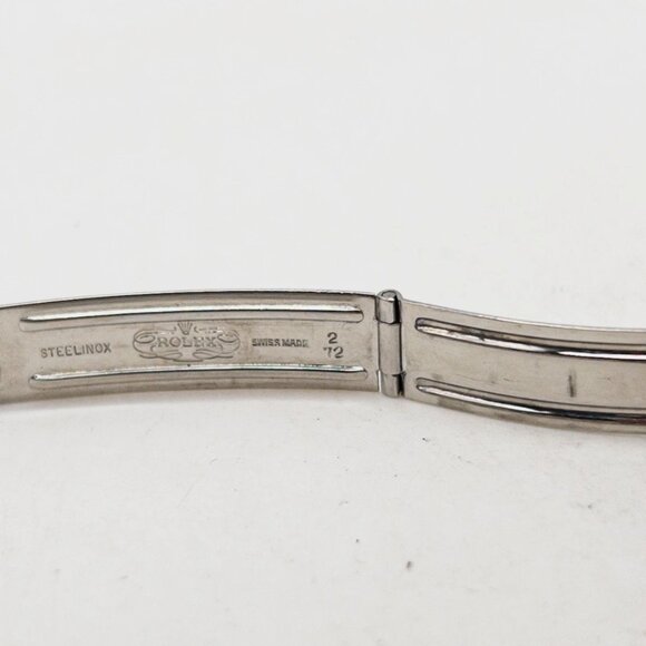 Rolex Ladies 2 Tone Gold Blue Face Watch - Picture 6 of 6